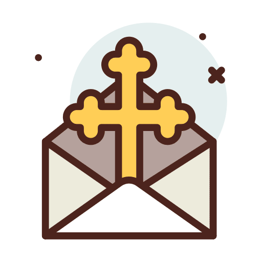 Email cross relic envelope icon
