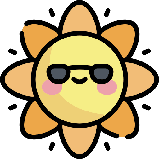 Sun nature summer sun icon