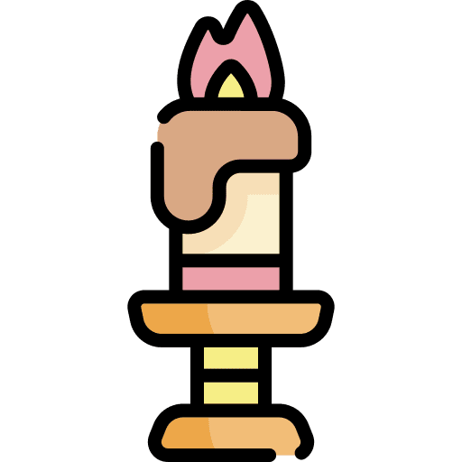 Candle faith candle spiritual icon