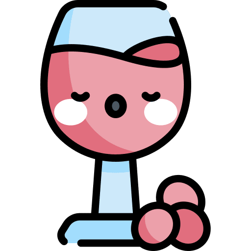 Wine wine glass alcohol food and restaurant icon