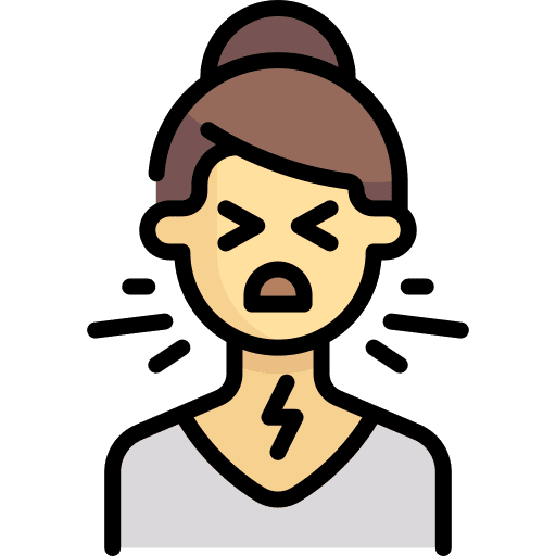 Cough symptoms healthcare and medical coronavirus icon