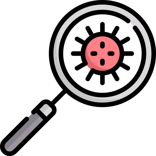 Virus scan virus scan flaw security icon