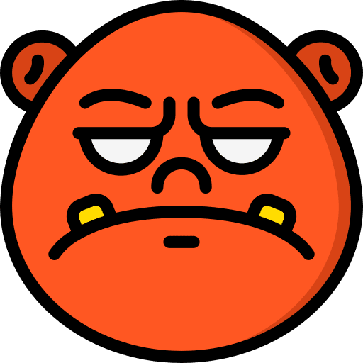Grumpy smileys feelings grumpy icon