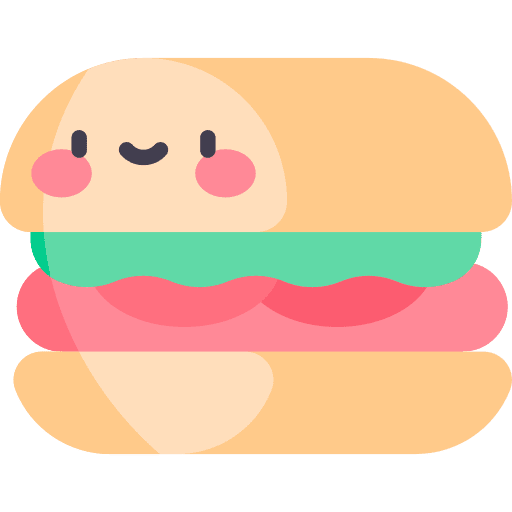 Sandwich lunch food and restaurant bread icon