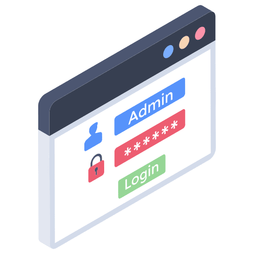 Log in log in register access icon