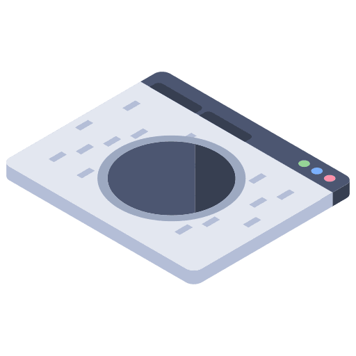 Dark web webpage browser dark web icon