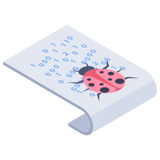 Virus web browser page ui icon