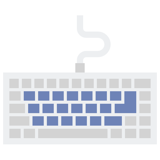 Keyboard devices mechanical keyboard icon