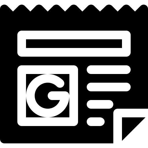 Google news newspaper interface google news icon