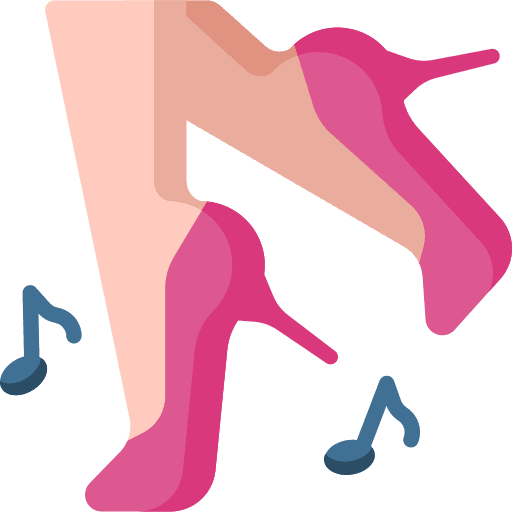 Dancing party celebration dance icon