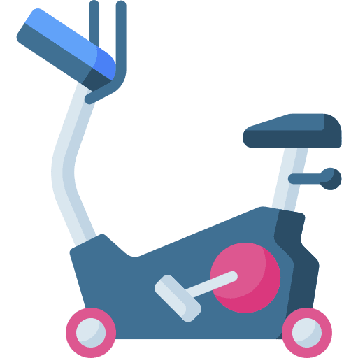 Home bike sport fitness icon