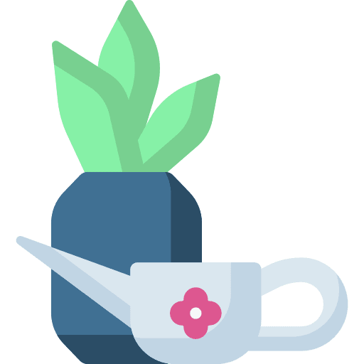 Gardening nature plant pot icon