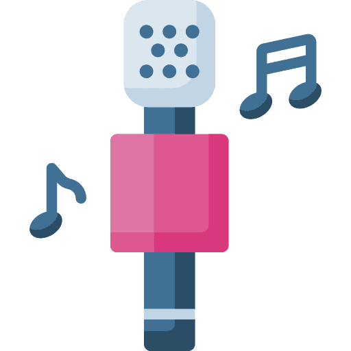Karaoke karaoke technology speaker icon