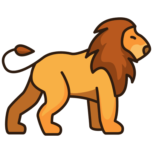 Lion animal kingdom animals animal icon