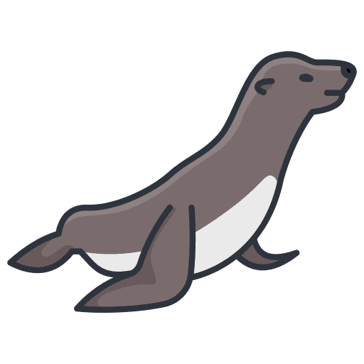 Seal seal animal kingdom mammal icon