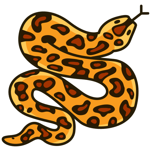 Snake snake animal kingdom reptile icon