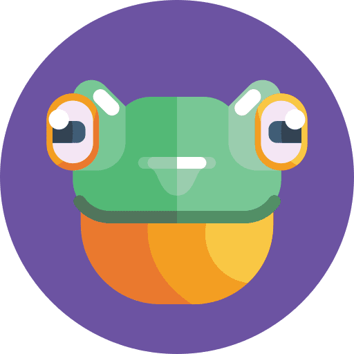 Frog frog amphibian animals icon