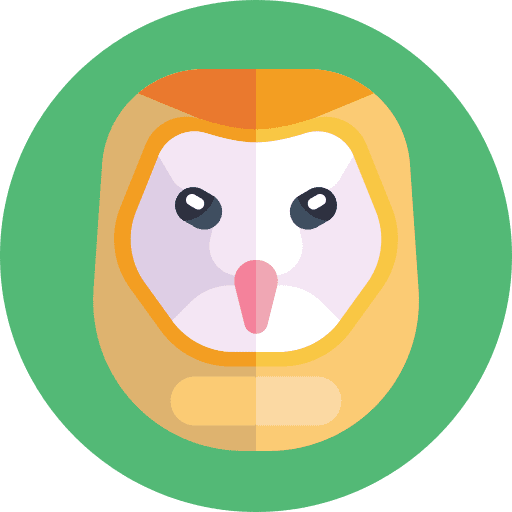 Owl animals bird owl icon