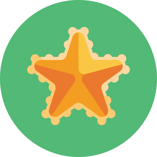 Sea star sea animal animals sea creature icon