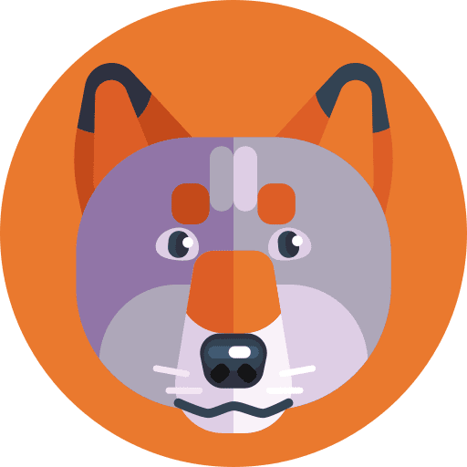 Wolf wild animals wolf animals icon