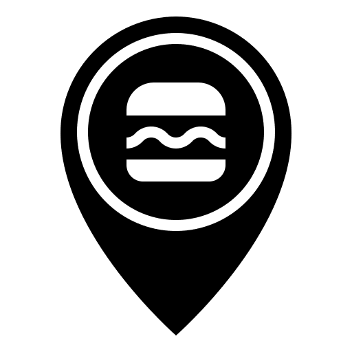 Fast food maps and location fast food placeholder icon