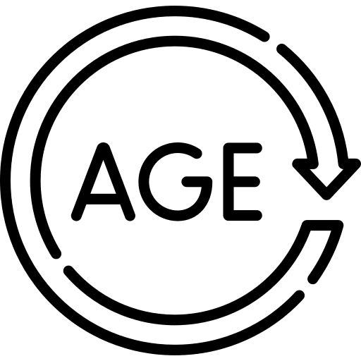 Age age time circular arrow icon