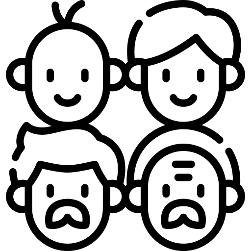 Age group user young kid icon