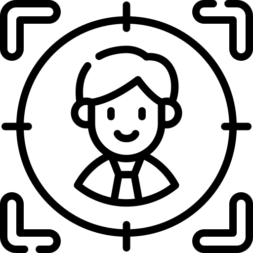 Target audience target audience user avatar icon