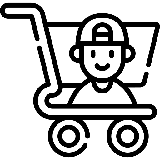 Market research user customer behavior marketing icon