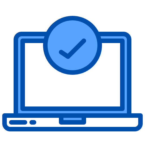 Check criteria information system program icon