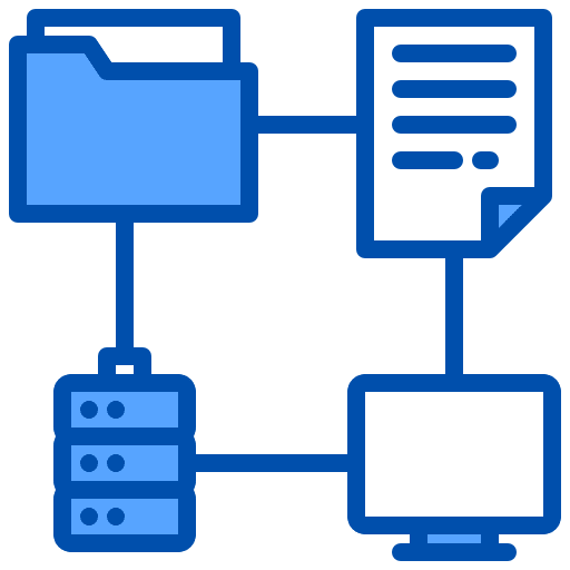 Network server network database icon
