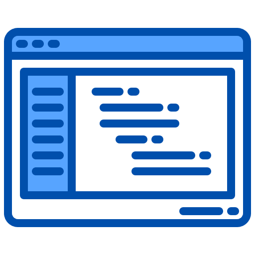 Programming website programming seo and web icon