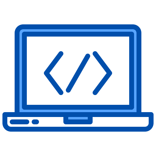 Web coding web programming website laptop icon