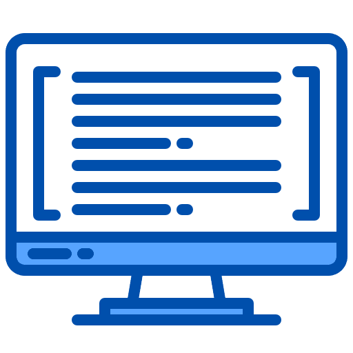 Code programming computer website icon