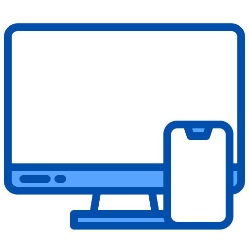 Device mobile phone tablet digital platform icon