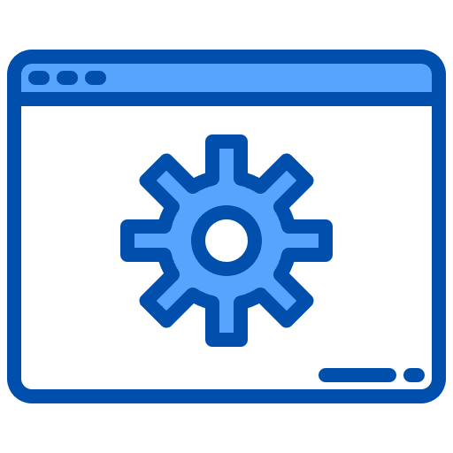 Website web maintenance ui seo and web icon