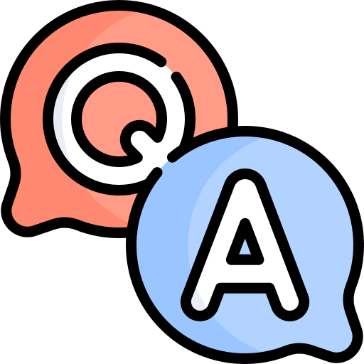 Qa question qa answer icon