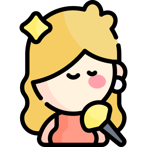 Beauty blogger long hair job influencer icon