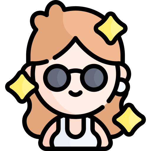 Celebrity beautiful girl sunglasses icon