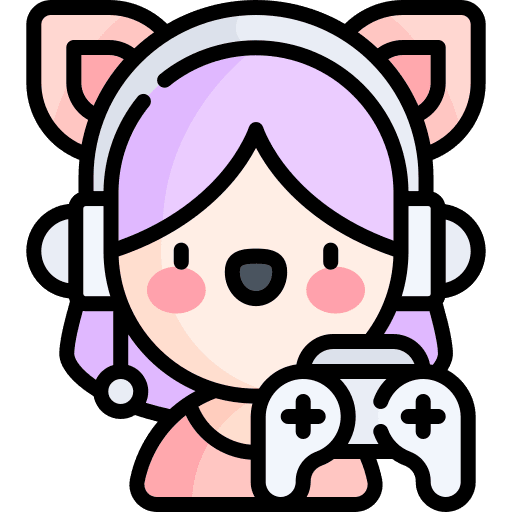 Gamer punk people avatar icon