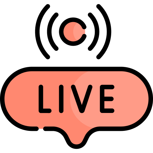 Live youtube entertainment live news icon