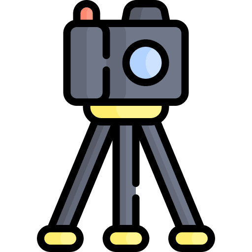 Tripod photography tripod tools icon