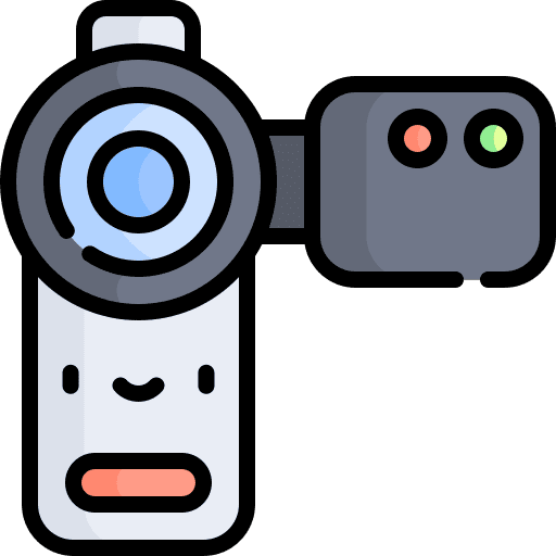 Video camera recorder camcorder cam icon