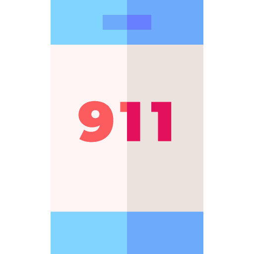 911 urgency emergency call communications icon