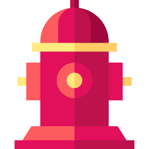 Fire hydrant emergency firefighter fire hydrant icon