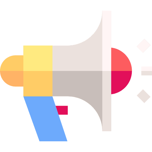 Loudspeaker shout loudspeaker announcement icon