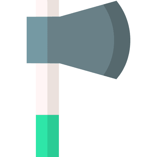 Axe axe firewood chopping icon