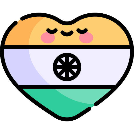 India patriotism national flag country icon