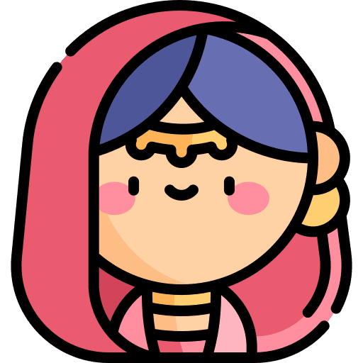 Woman user indian profile icon