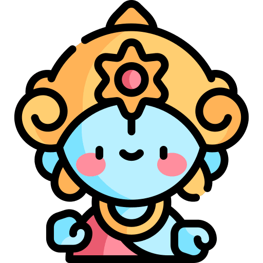 Rama hindu india god icon